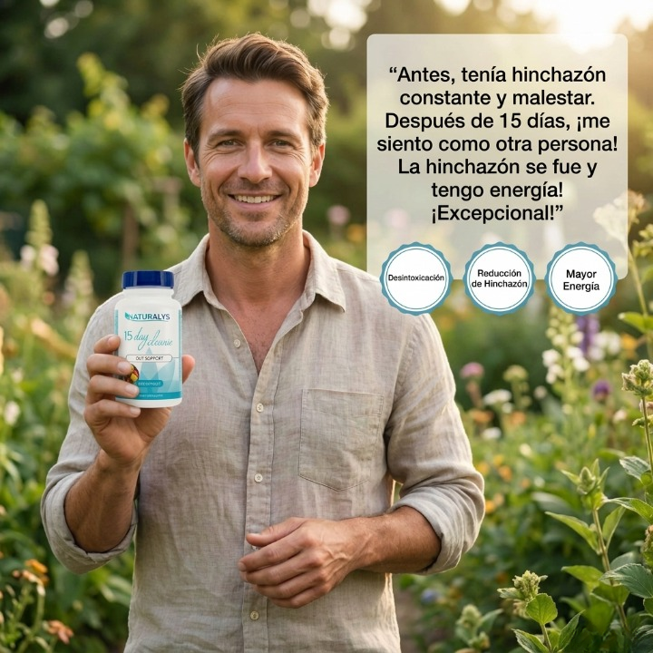 15 Days Cleanse - Desintoxicación y bienestar intestinal